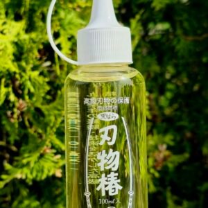 Japoniškas peilių priežiūros aliejus „Kurobara Tsubaki“ – apsauga, kurią renkasi meistrai (100ml)