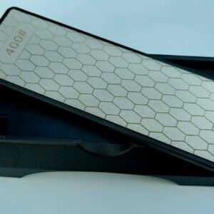 Dvipusis deimantinis galąstuvas 400#/1000# – universalus įrankis peilio aštrumui atkurti