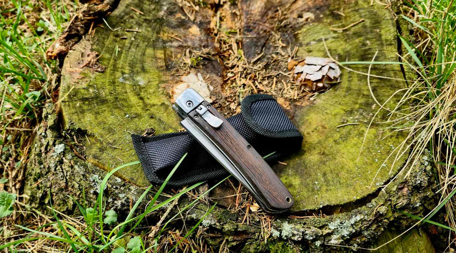 Išskirtinis prancūziško mechanizmo lenktinis peilis – elegancijos ir funkcionalumo derinys - Image 2