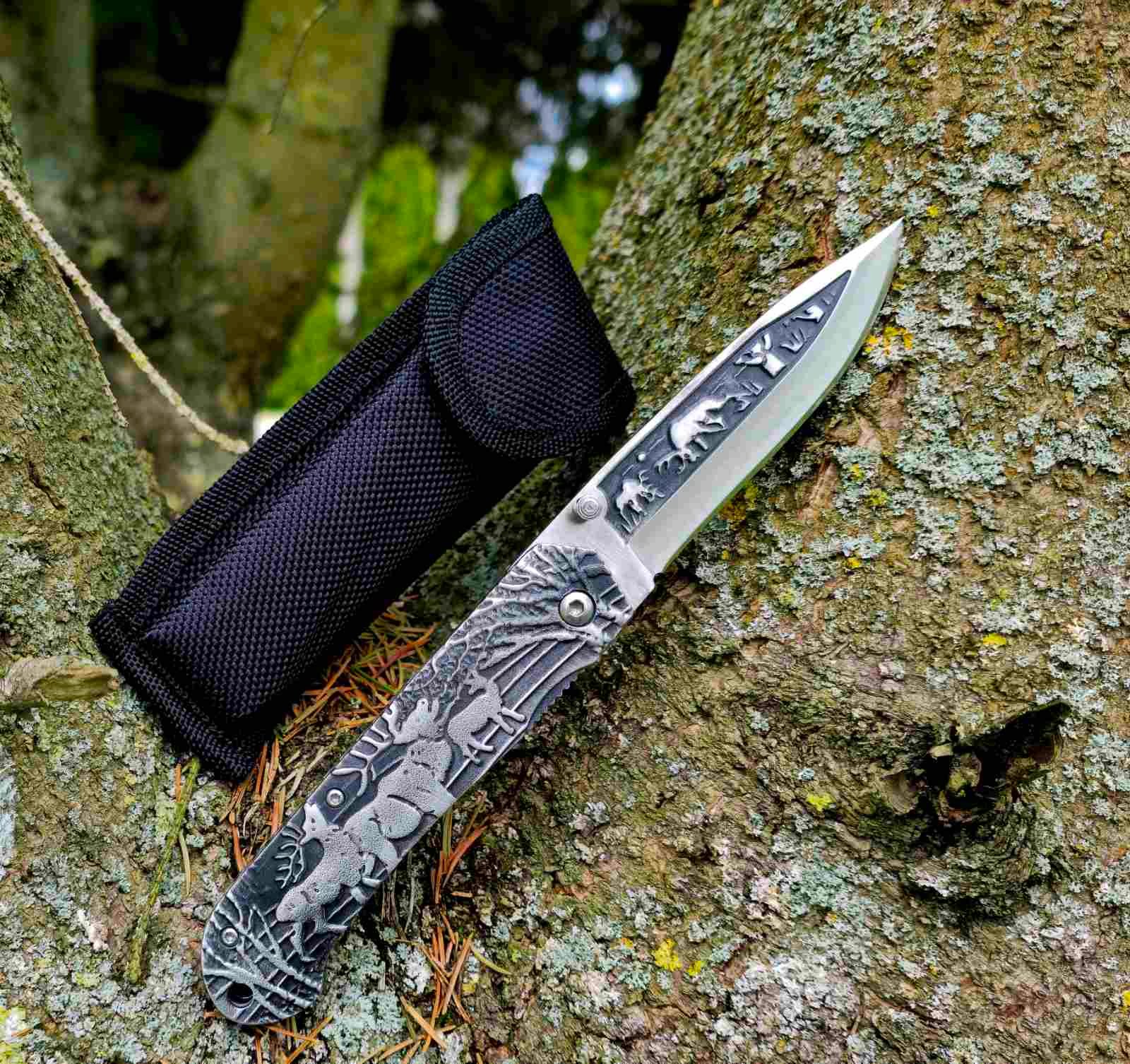 Unikalus lenktinis peilis – gamtos dvasios ir funkcionalumo derinys