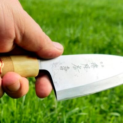 Prabangus japoniškas tradicinis peilis – profesionaliai restauruotas