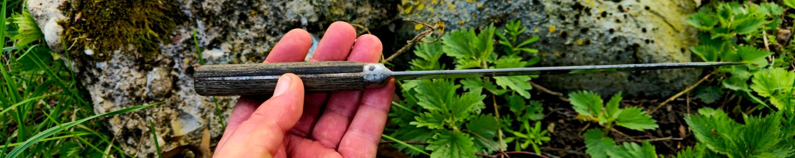 Autentiškas japoniškas senovinis peilis - Kōmei (宏明) - Image 3