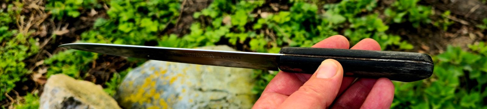 Senovinis peilis restauravimui | RYTOKYO Sweden Stainless 1200 - Image 4