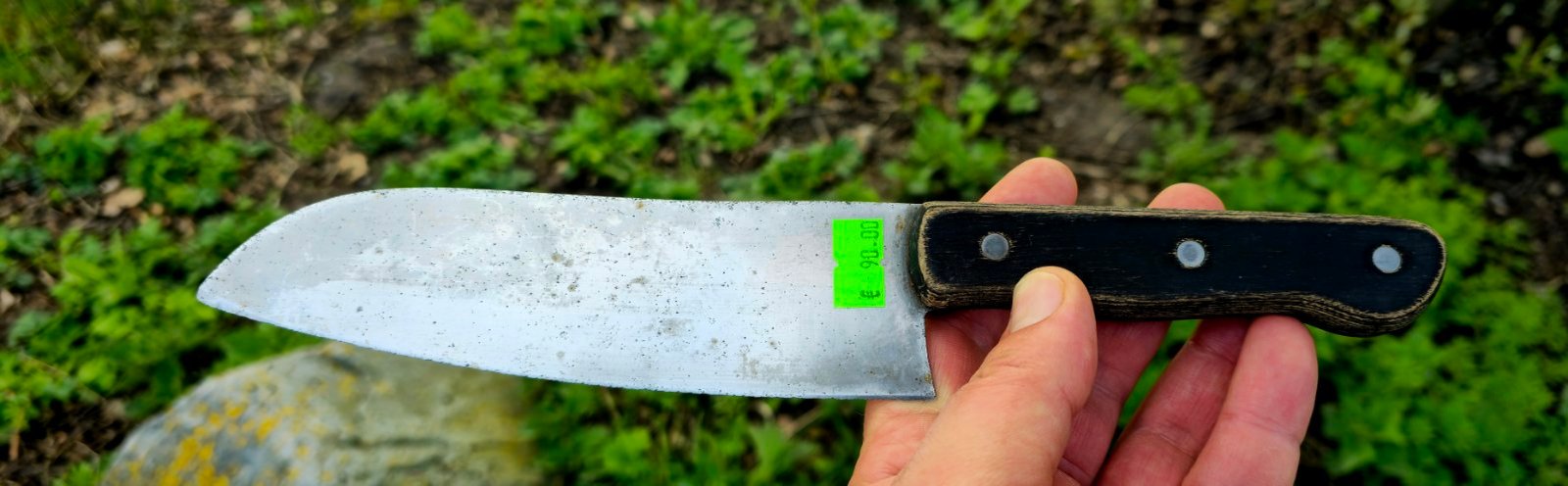 Autentiškas senovinis japoniškas peilis - 神田川俊郎 (Kandagawa Toshirō) - Image 2