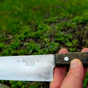 Parduodamas originalus nerestauruotas japoniškas virtuvinis peilis „Eagle Kiya“