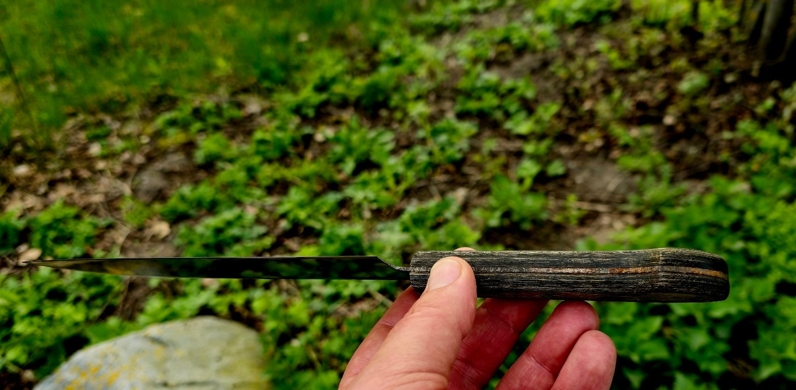 Parduodamas originalus nerestauruotas japoniškas virtuvinis peilis „Eagle Kiya“ - Image 3