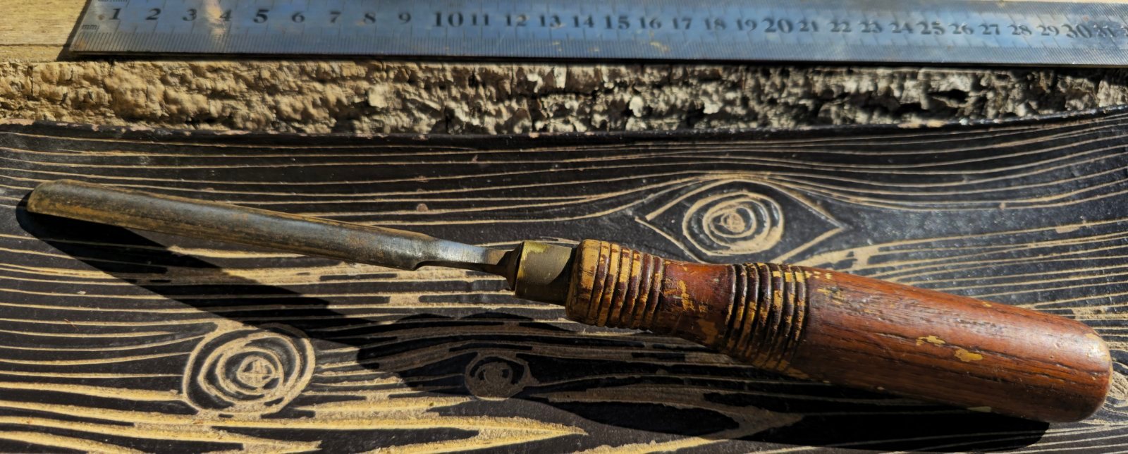 Parduodamas senovinis William Marples & Sons drožybos kaltas | Sheffield, Anglija