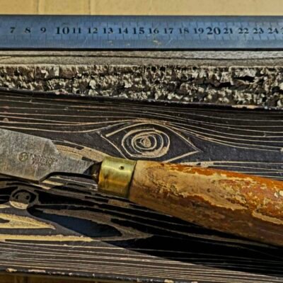 Parduodamas senovinis F. Woodcock kaltas | Sheffield, Anglija