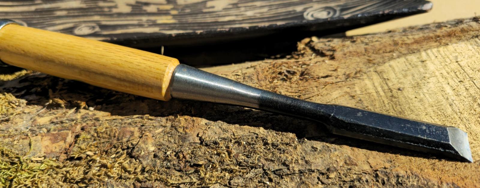 Japoniškas rankų darbo kaltas 14 mm – Shirogami #1 super plienas