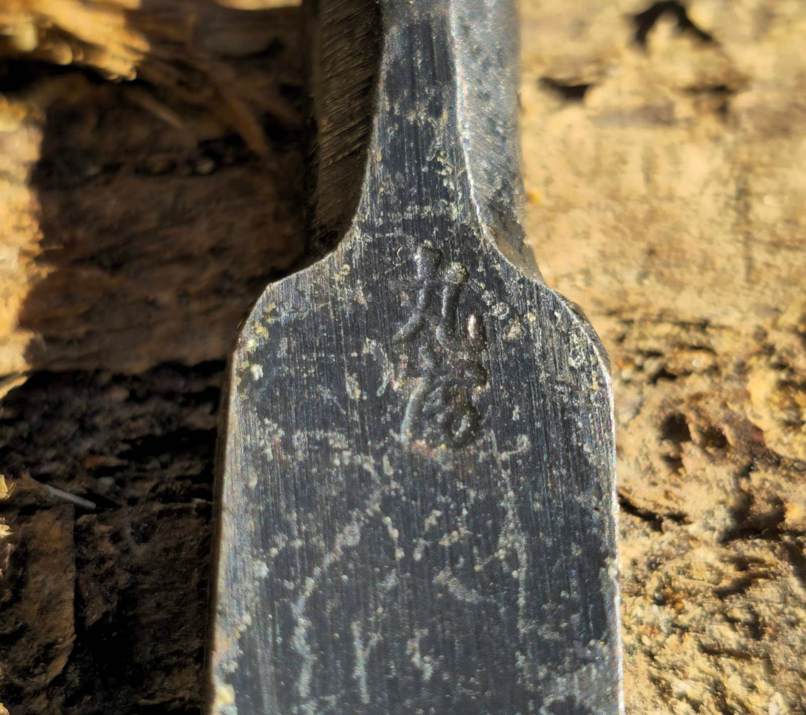 Japoniškas rankų darbo kaltas 14 mm – Shirogami super plienas - Image 2