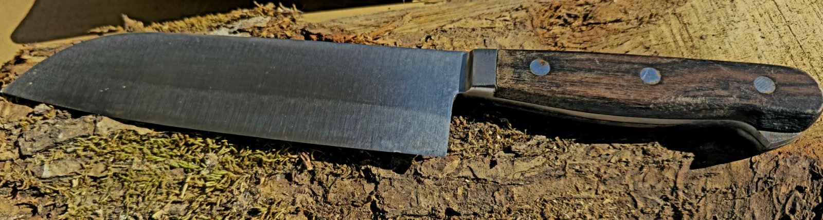 Parduodamas vokiškas „NHS Handicraft“ Santoku peilis - Image 2