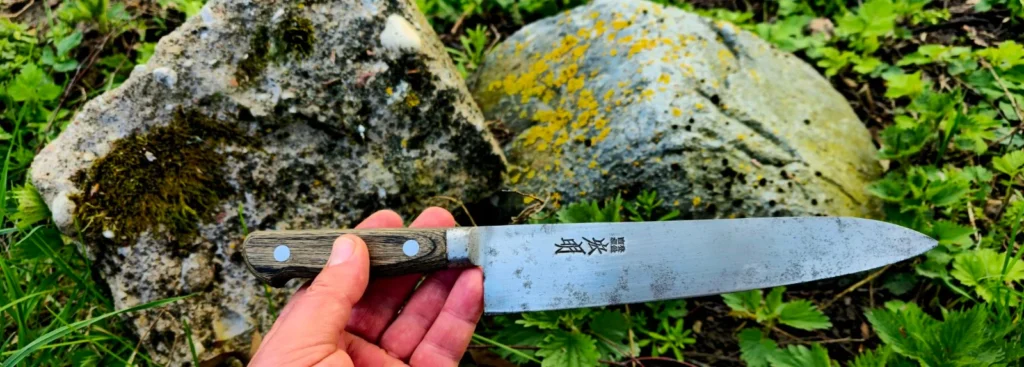 Nerestauruoti Japan peiliai