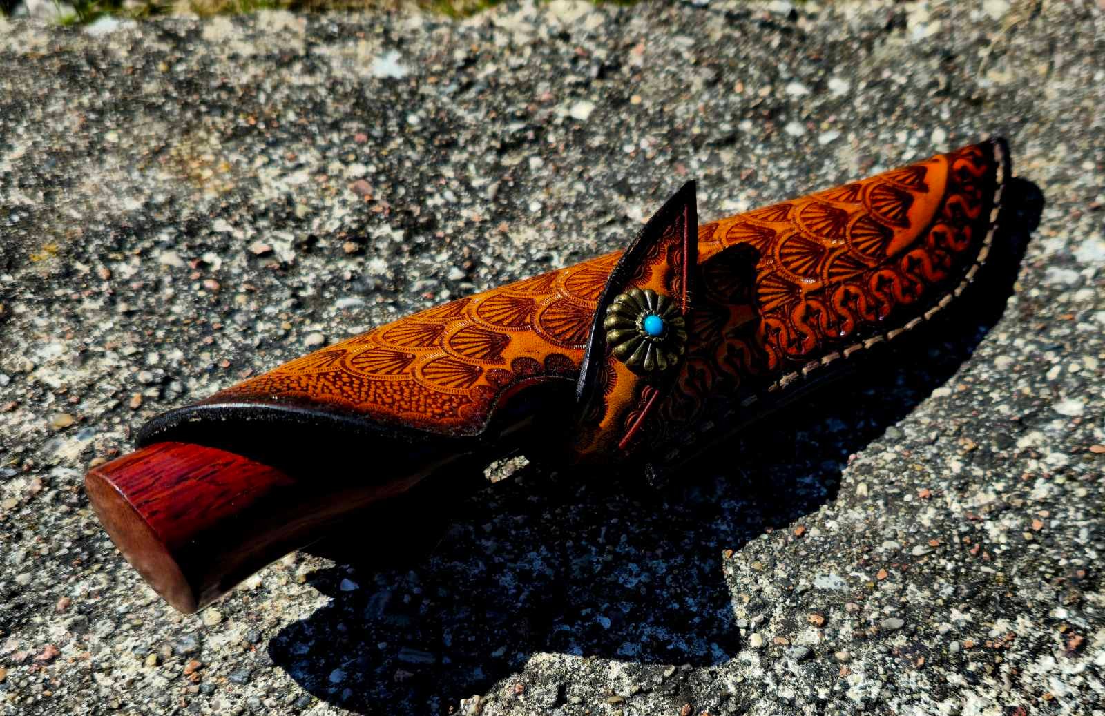 Išskirtinis Damasko plieno peilis su VG10 šerdimi – prabanga tavo rankose - Image 4