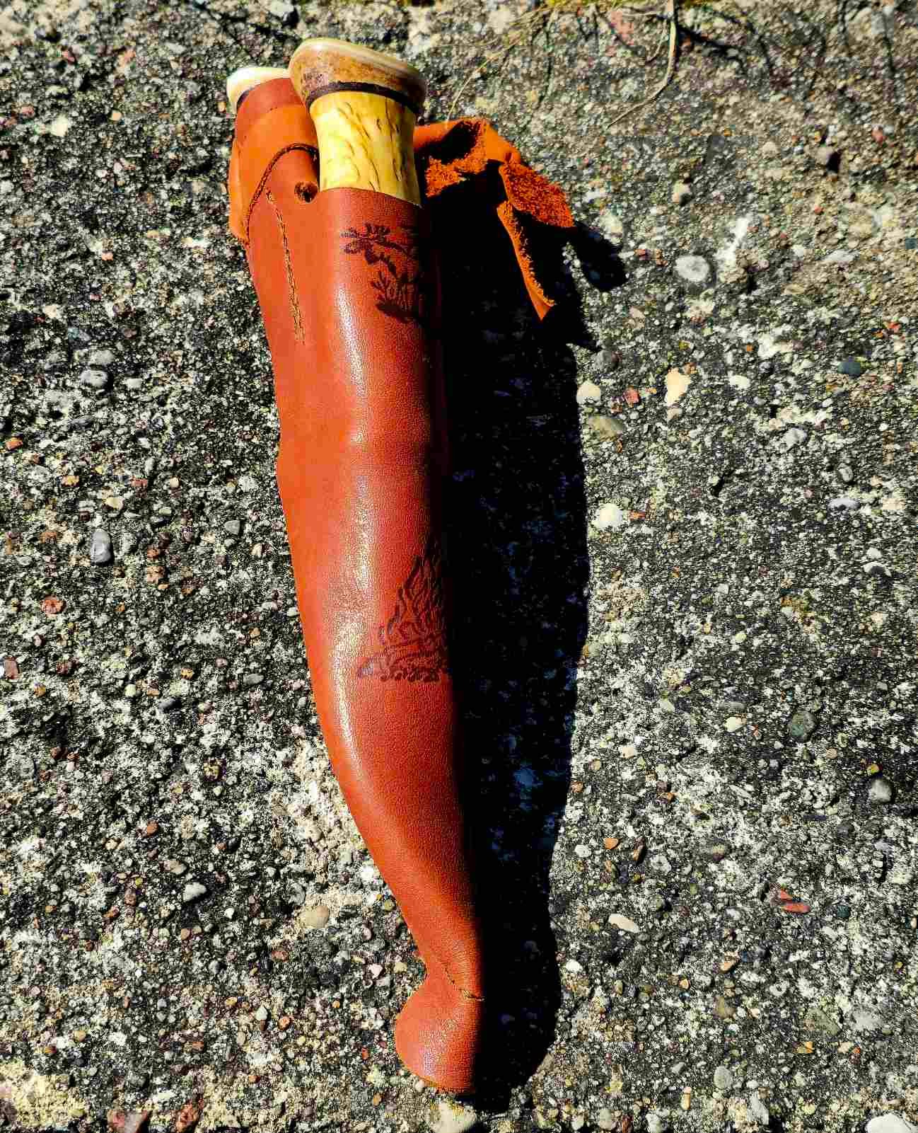 Suomių rankų darbo peilių rinkinys – gamtos dvasia tavo delne - Image 3