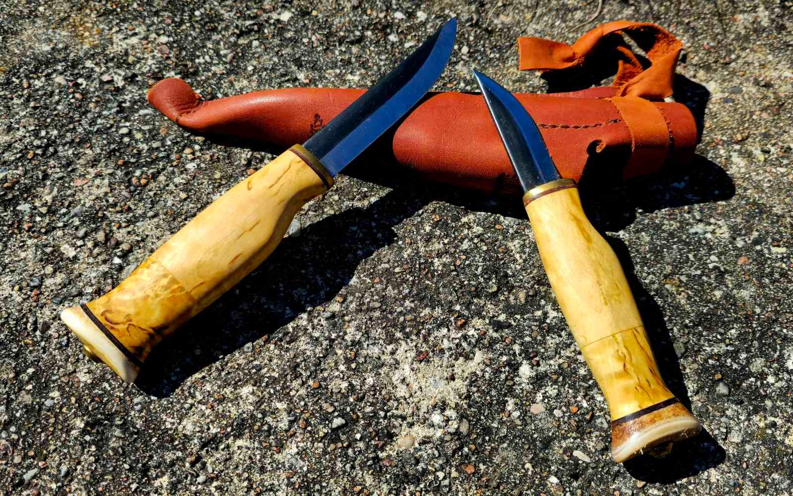 Suomių rankų darbo peilių rinkinys – gamtos dvasia tavo delne - Image 2