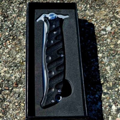 FINKA-C – didelio formato lenktinis peilis su 13 cm ašmeniu