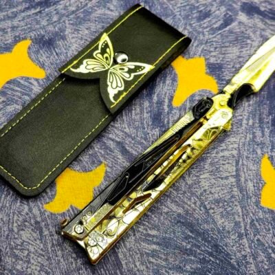 Treniruočių drugelis (be ašmenų) – saugus pasirinkimas pradedantiesiems ir entuziastams