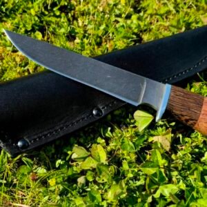 Ilgas damaskinio plieno kolekcinis peilis – subtilumui, precizikai ir estetikai