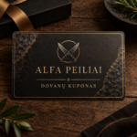 Alfa Peiliai dovanų kuponas